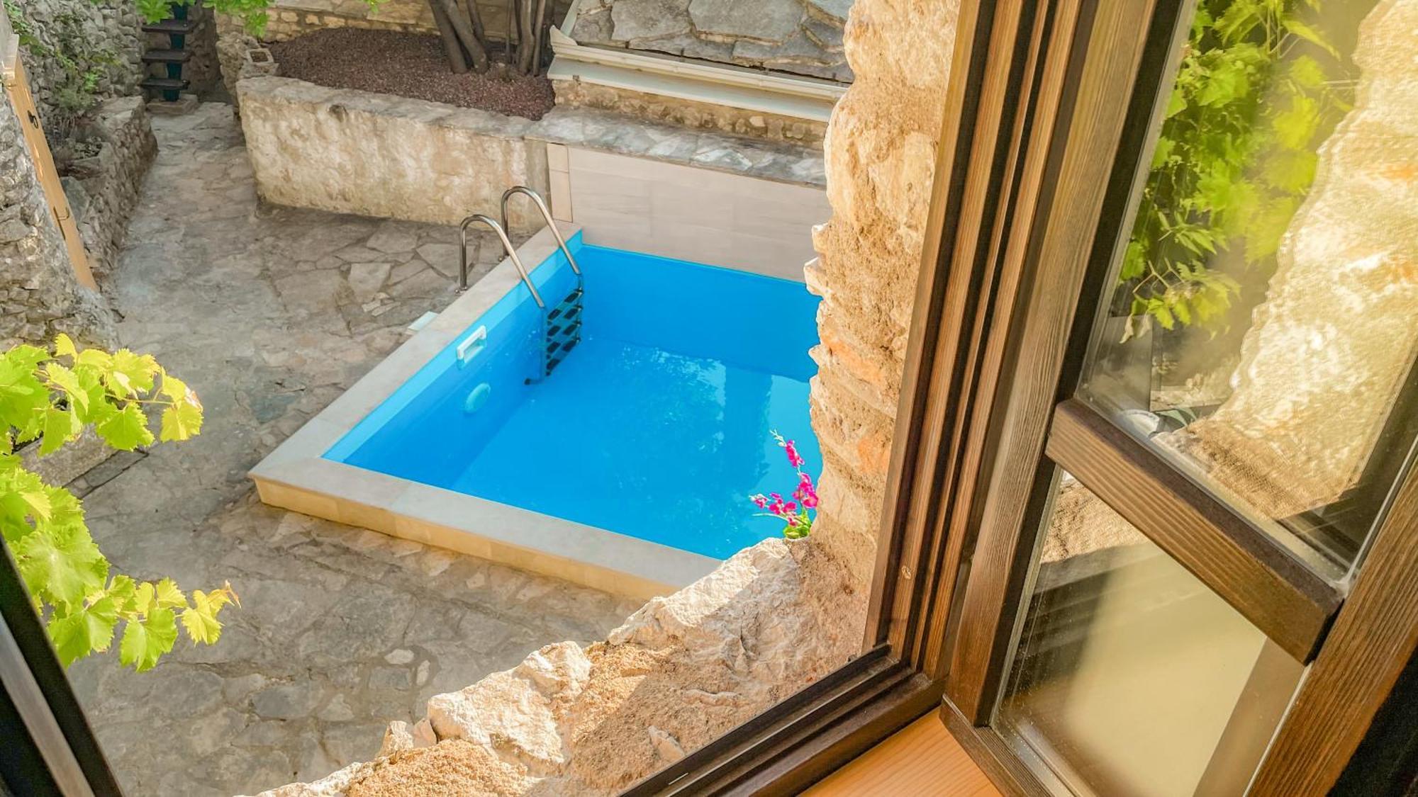 Villa Historic Pocitelj With Pool And Incredible Views On The River And Landmarks מראה חיצוני תמונה